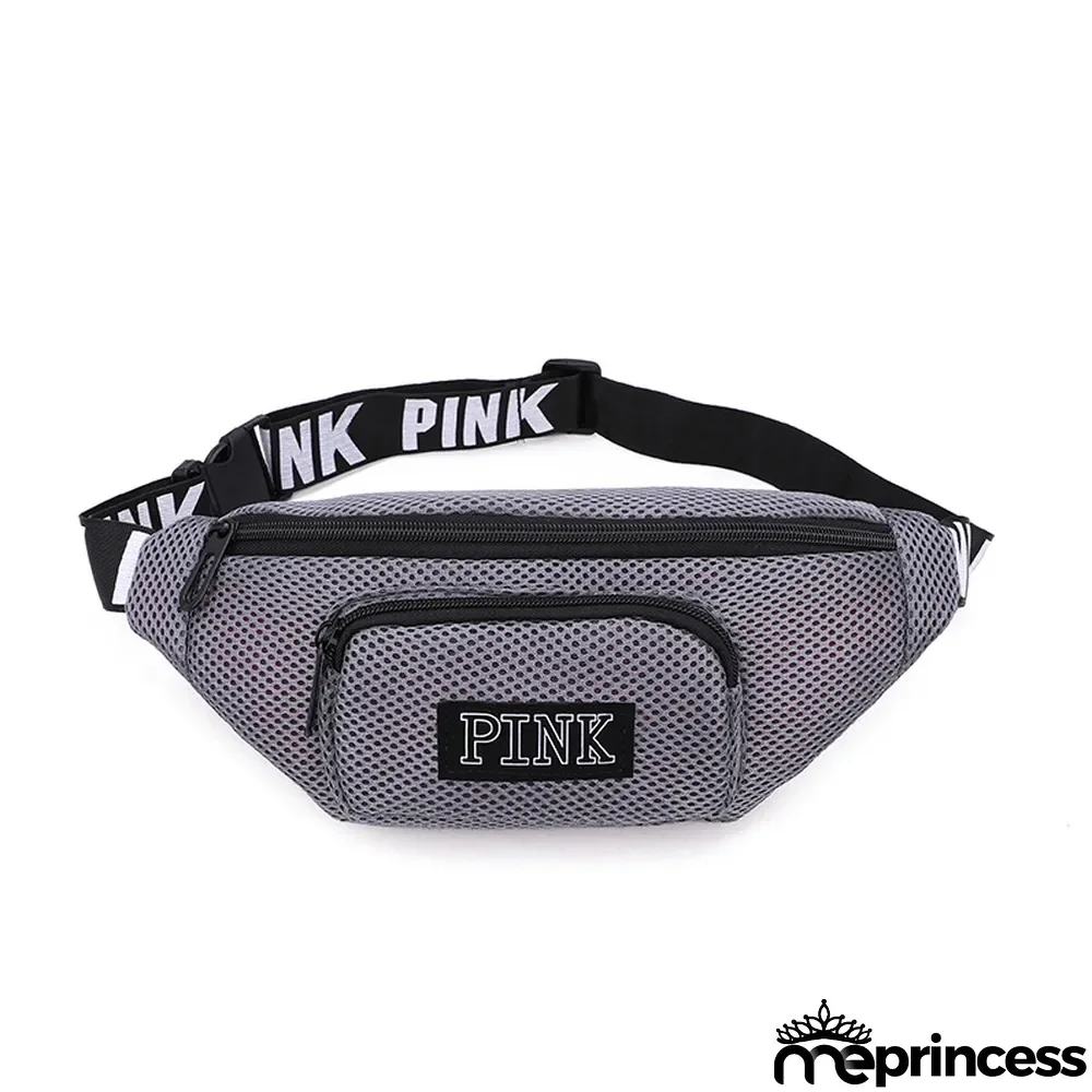 PINK Letter Sports Waist Bags