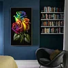 >SALE<5D DIY Full Round Drill Diamond Painting Rose Kit Home Decoration Art Craft