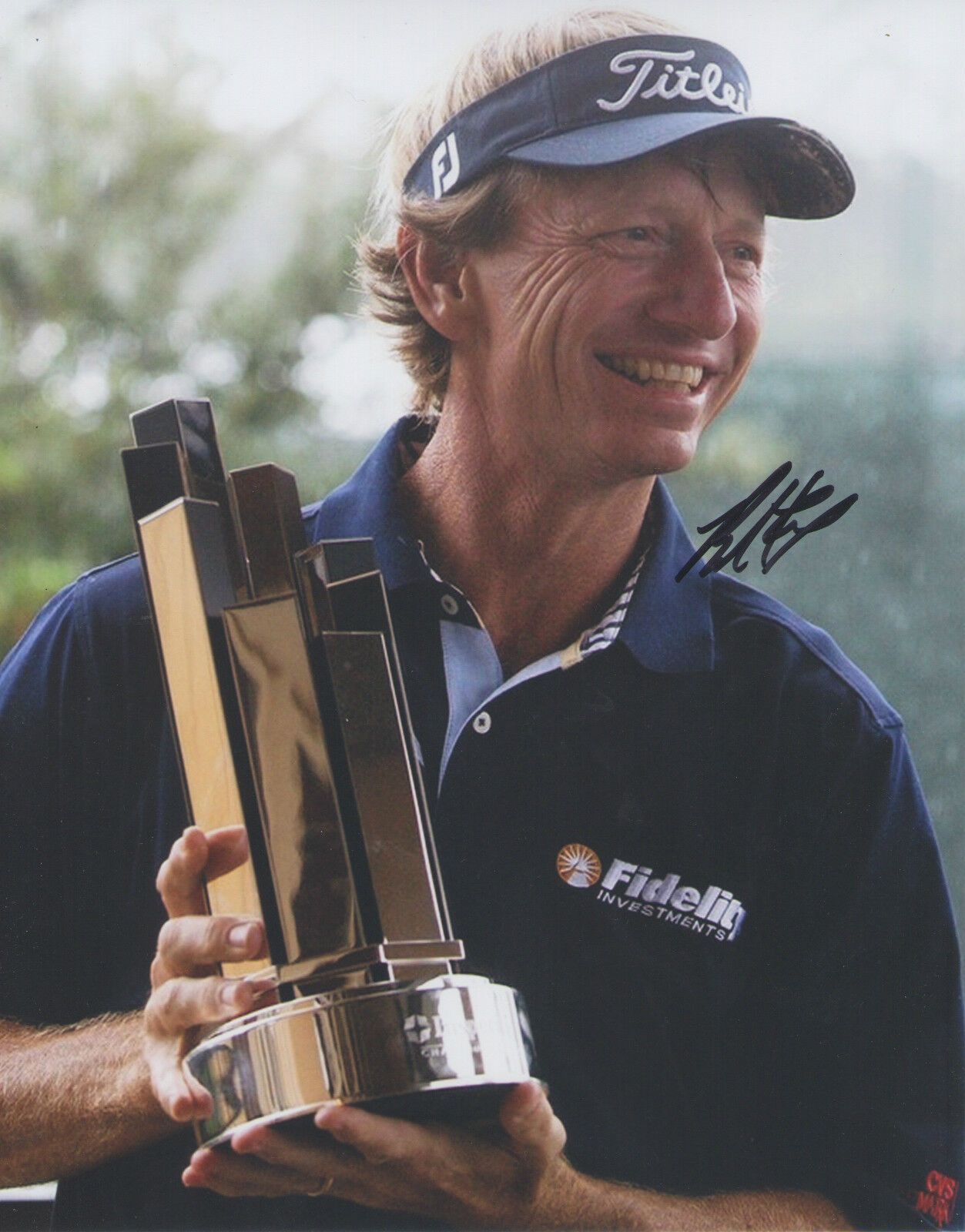 Brad Faxon *PGA Champion* Signed Autograph 8x10 Photo Poster painting B4 COA GFA