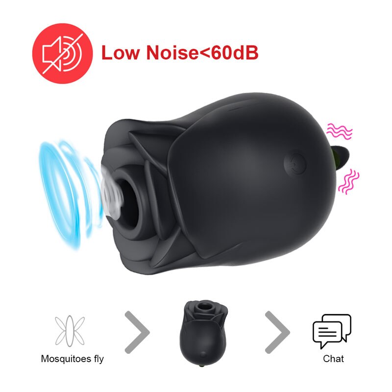 rose vibrator · durable rose toy with low noise