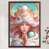 uk.everydayedeals (Limited Stock)Cross Stitch - 11ct Stamped - Cr&egrave;me glac&eacute;e (40*60cm)