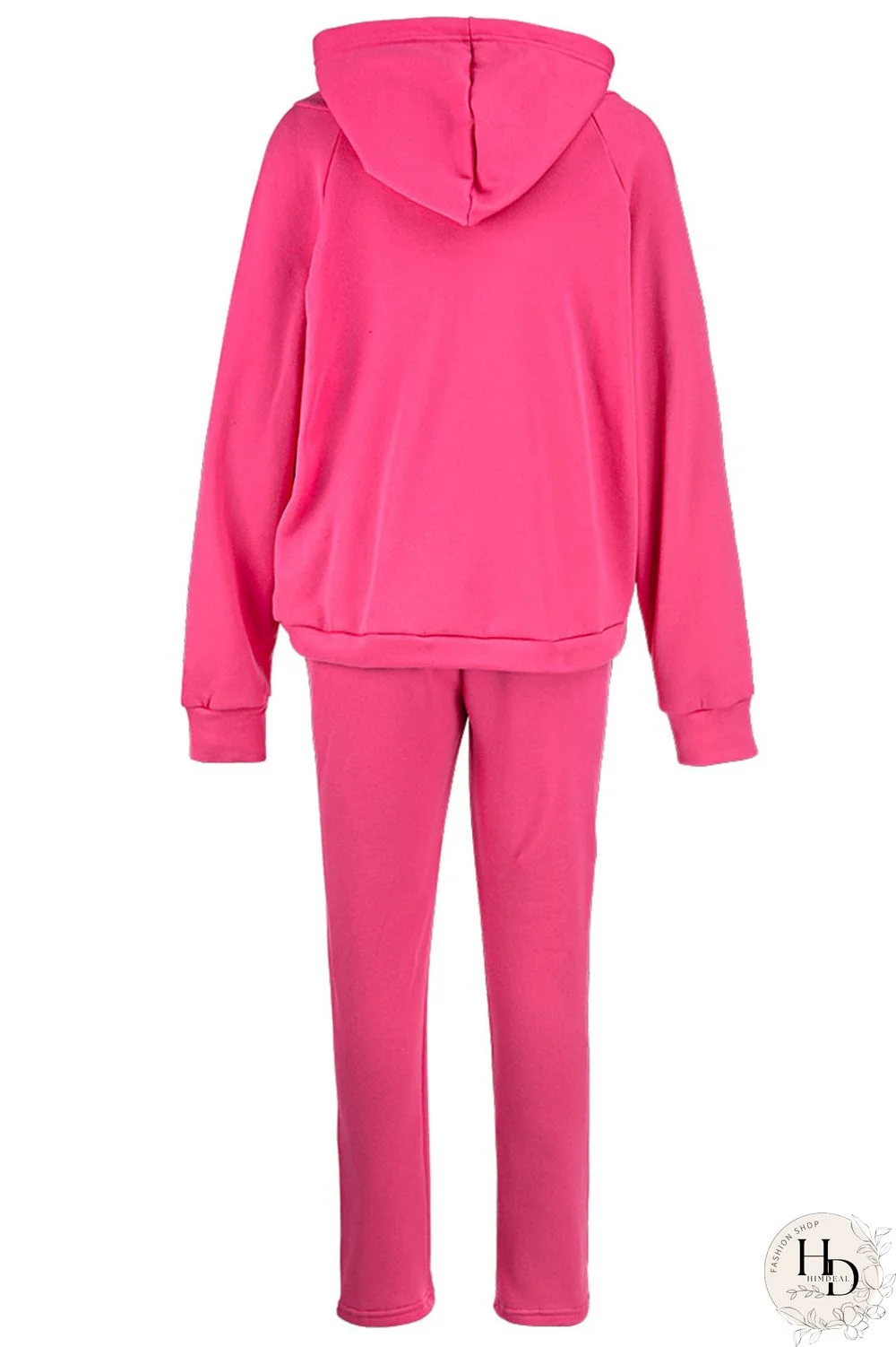 Blue Sportswear Nylon Solid Pocket Hooded Collar Long Sleeve Regular Sleeve Two Pieces