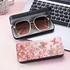 PU 5D Diamond Painting Sunglasses Storage Box Art Craft Glasses Case (Butterfly)