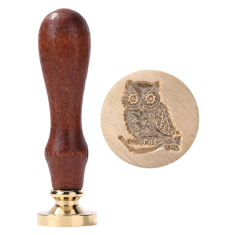 Animal Seal Stamp DIY Scrapbooking Decorative Sealing Wax Stamp (Owl)