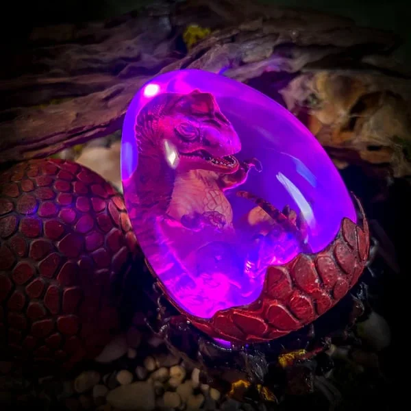 🔮Handmade Dinosaur Eggs Hatchlight 