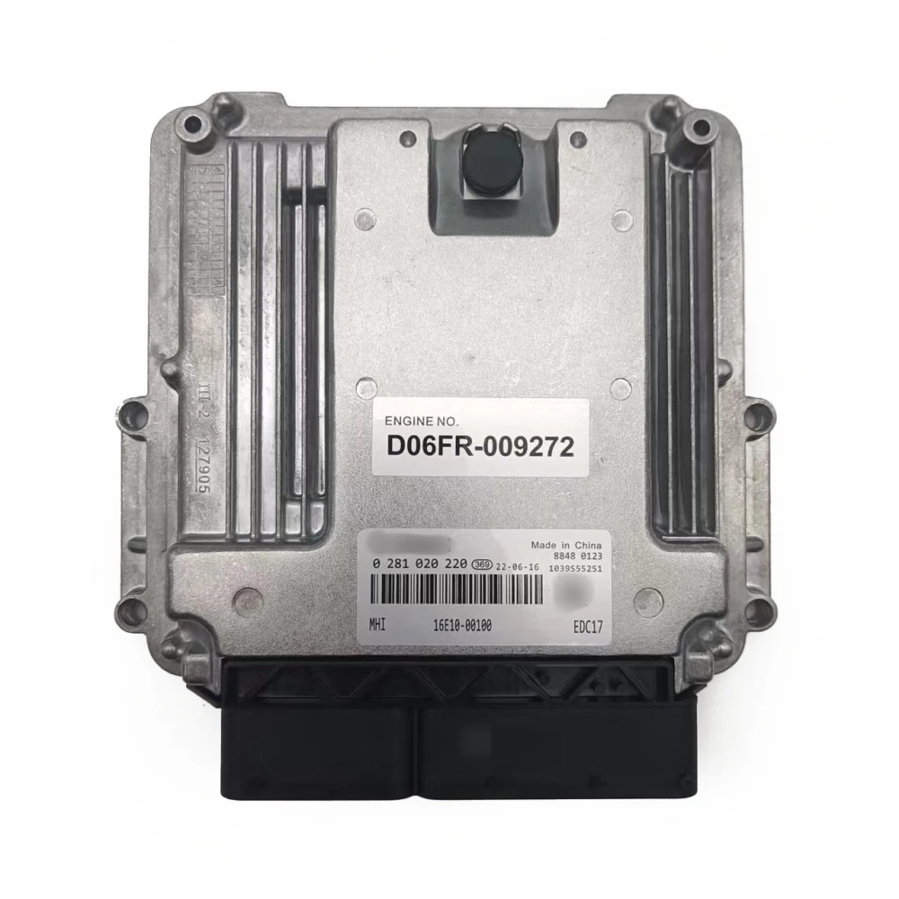 Diesel Electronic Controller Engine Control Device Engine ECU Board 0281020220 D06FR-009272 16E10-00100 Suitable for Hyundai