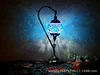 Retro Turkish Coffee Little Swan Bohemian B&B Xinjiang Style Bar Mosaic Glass Table Lamp