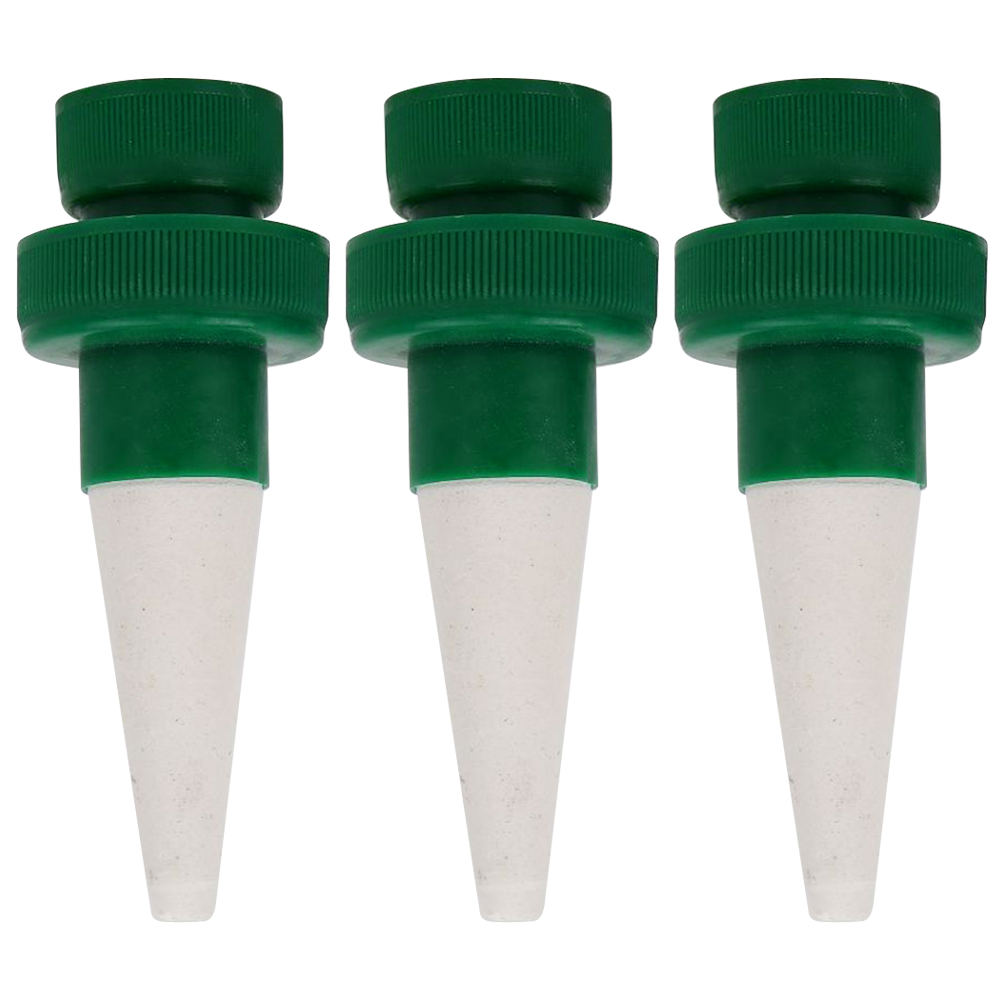 

3pcs Ceramic Garden Plant Self Dispenser Vegetation Auto Watering Device, 501 Original