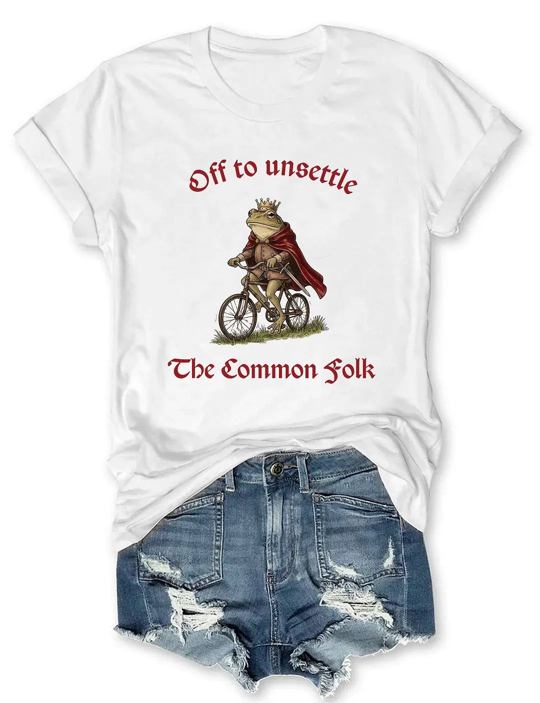 Off To Unsettle The Common Folk T-shirt