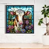 (40*40cm)DIY Square Partial AB Drill Diamond Painting - Calf