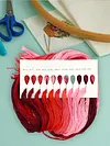 Friendship Bracelet String 6-Strand 120m Long DIY Hand Embroidery Threads Gradient Color Design for Bracelet DIY Crafts Sewing Embroidery Supplies