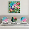 Peacock Art Diamond Painting Kit for Adults Home Decor 25x25cm With Frame