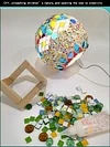 DIY Turkish Mosaic Art Light Material Package Handmade Night Lamp Design Kit