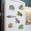 6Pcs Cham&auml;leon - 5d DIY Handwerk Aufkleber Magnet