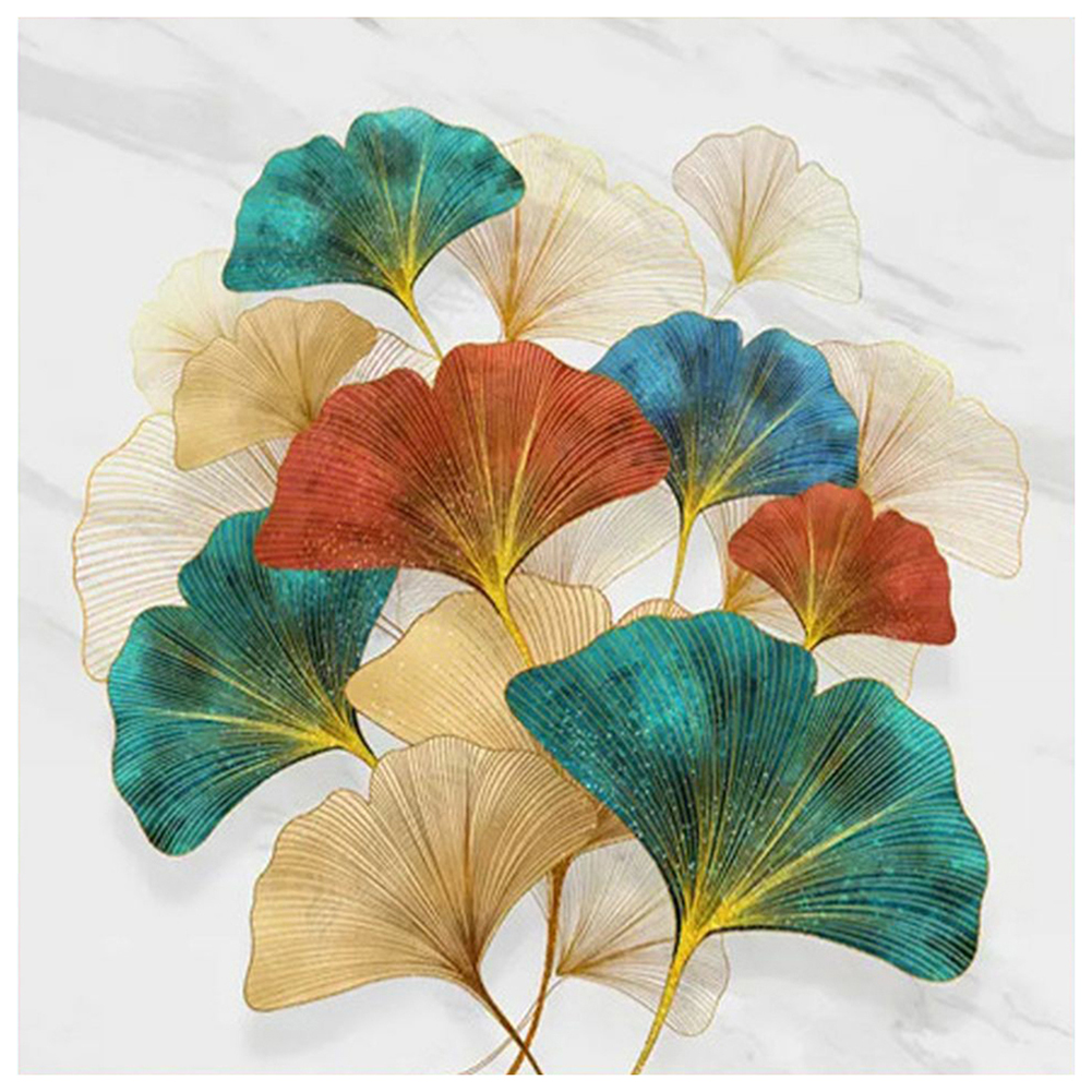 Ginkgo Leaf- Full Round Diamond Painting