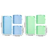 (US Only)6Pcs Diamond Art Tray Rhinestone Sorting Tray Diamond Painting Tray (Blue Green)