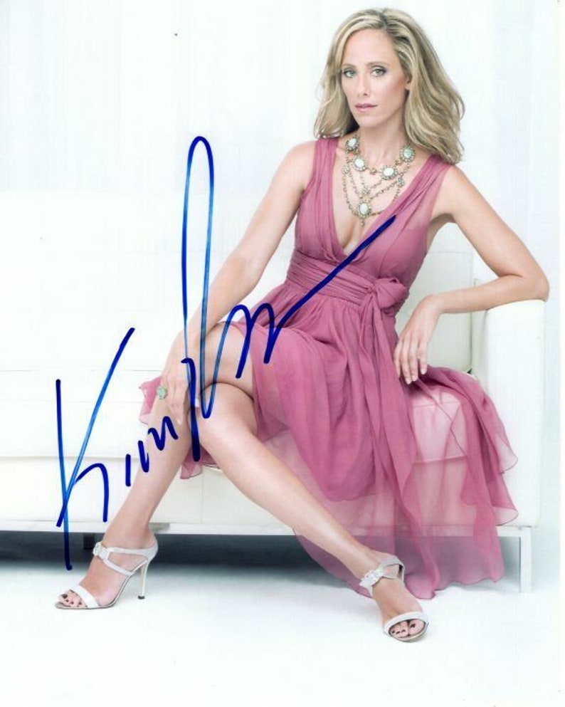 Kim raver signed autographed Photo Poster painting