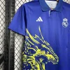 2024/2025 Real Madrid Blue Dragon pattern Special Edition Jersey love fball