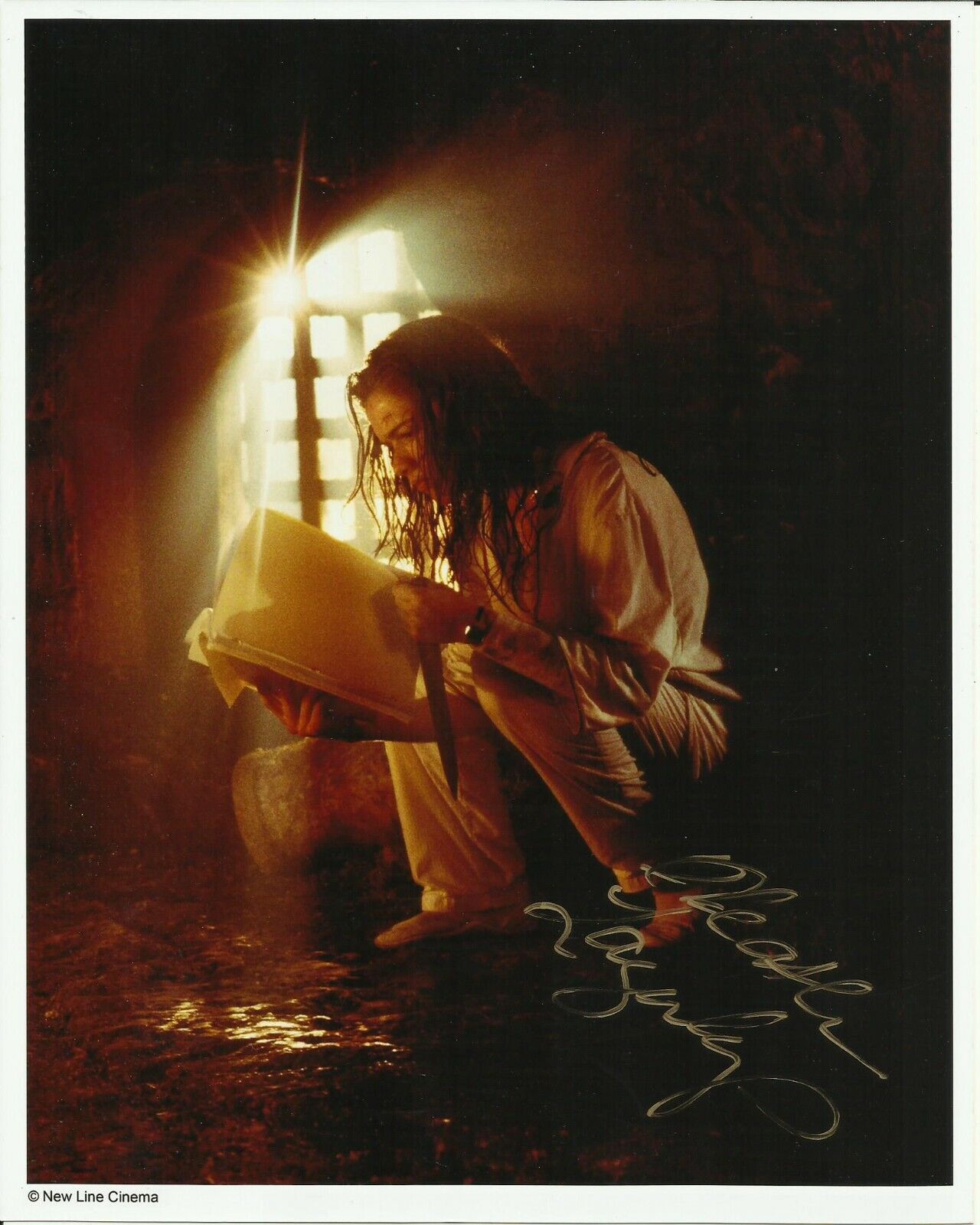 HEATHER LANGENKAMP SIGNED A NEW NIGHTMARE Photo Poster painting UACC REG 242