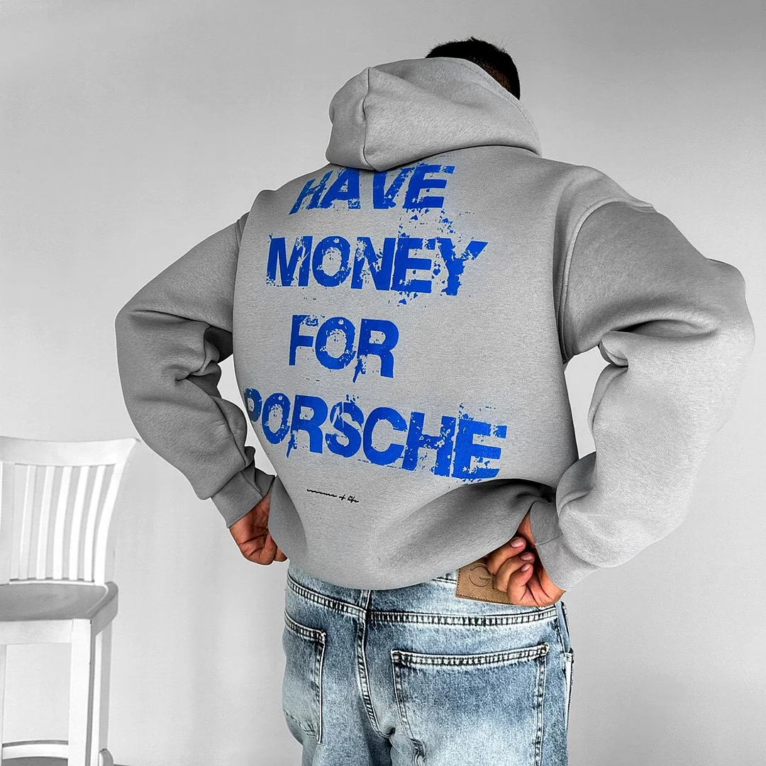 Casual Print Unisex Hoodie