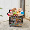 Foldable Diamond Painting Storage Bin Tiger Storage Box Diamond Painting Kit
