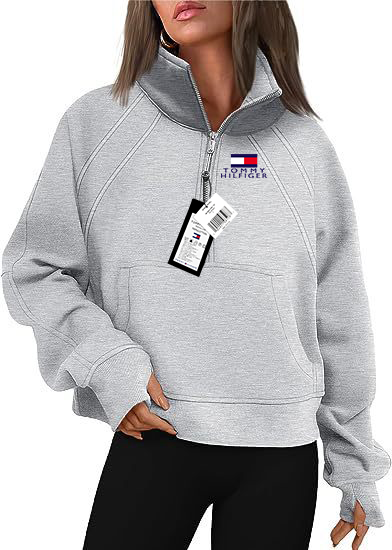 Nowość damska bluza z zamkiem błyskawicznym TOMMY HILFIGER 2024