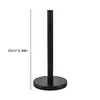 Stainless Steel Free Standing Paper Roll Holder for Kitchen Bathroom Countertop