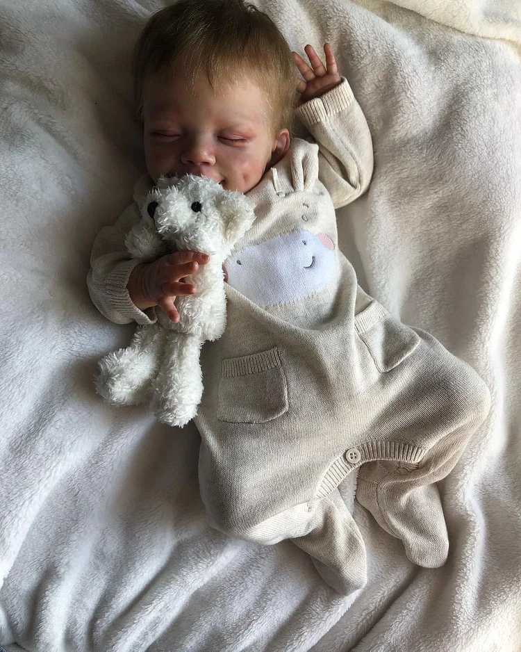  20'' Klein London Reborn Baby Puppe Mädchen Spielzeug (mit Stimm- und Herzmodul) - RSDP-Rebornbabypuppen-Rebornbabypuppen.de®