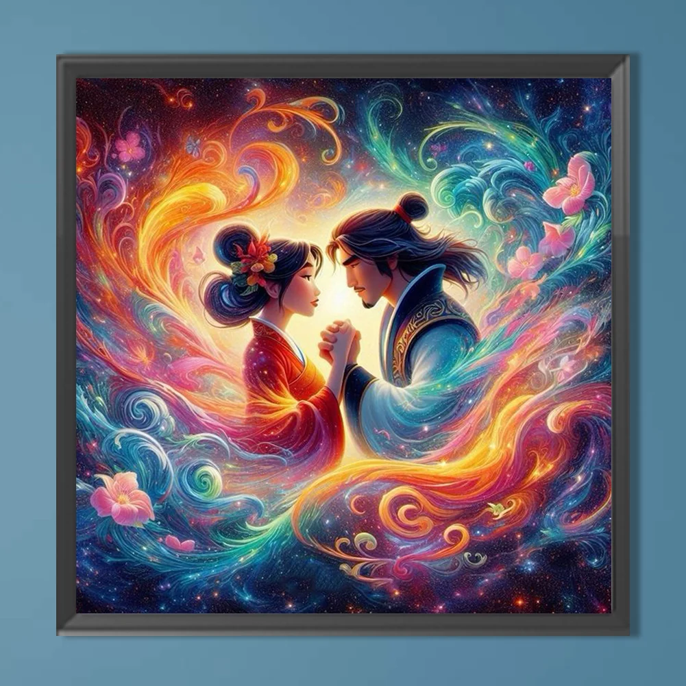 Diamond Painting - Full Round Drill - Mulan(Canvas|40*40cm)