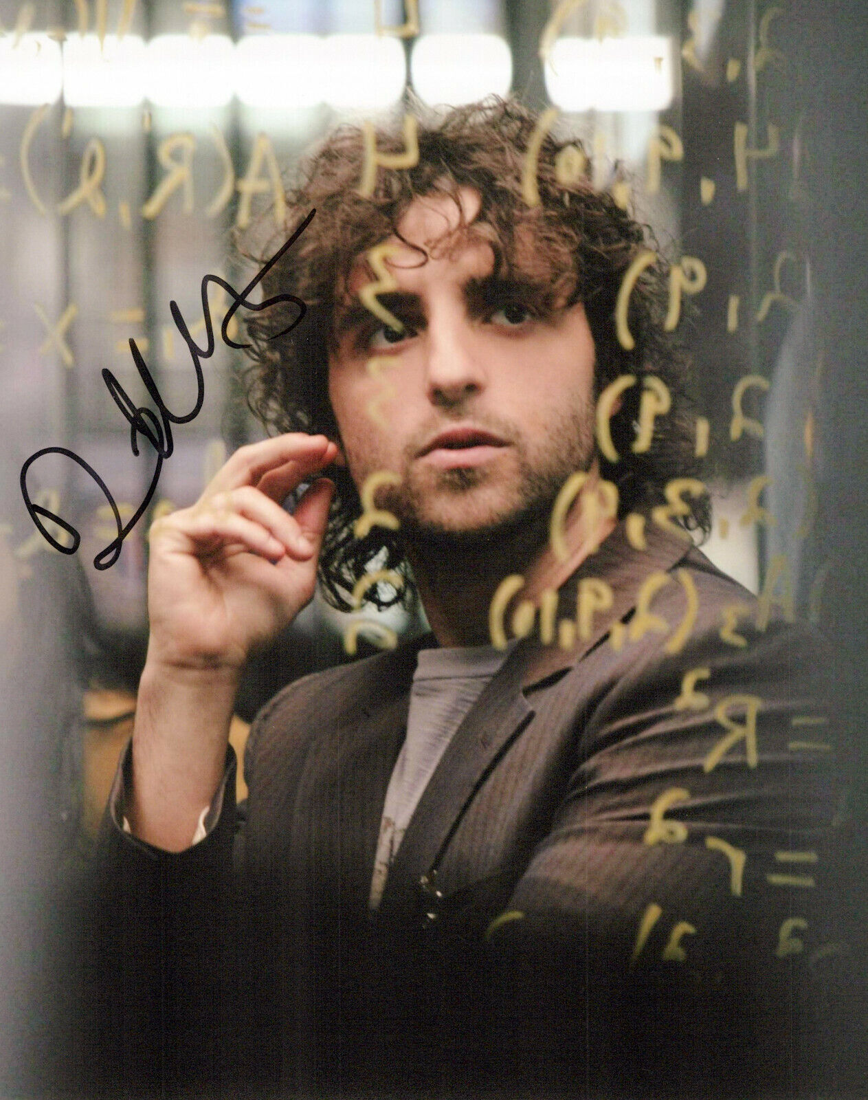 David Krumholtz Numb3rs autographed Photo Poster painting signed 8X10 #7 Charlie Epps