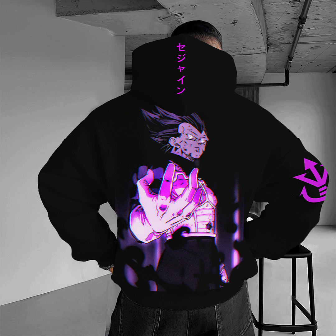 Unisex Casual Anime Print Oversized Hoodie / DarkAcademias /Darkacademias