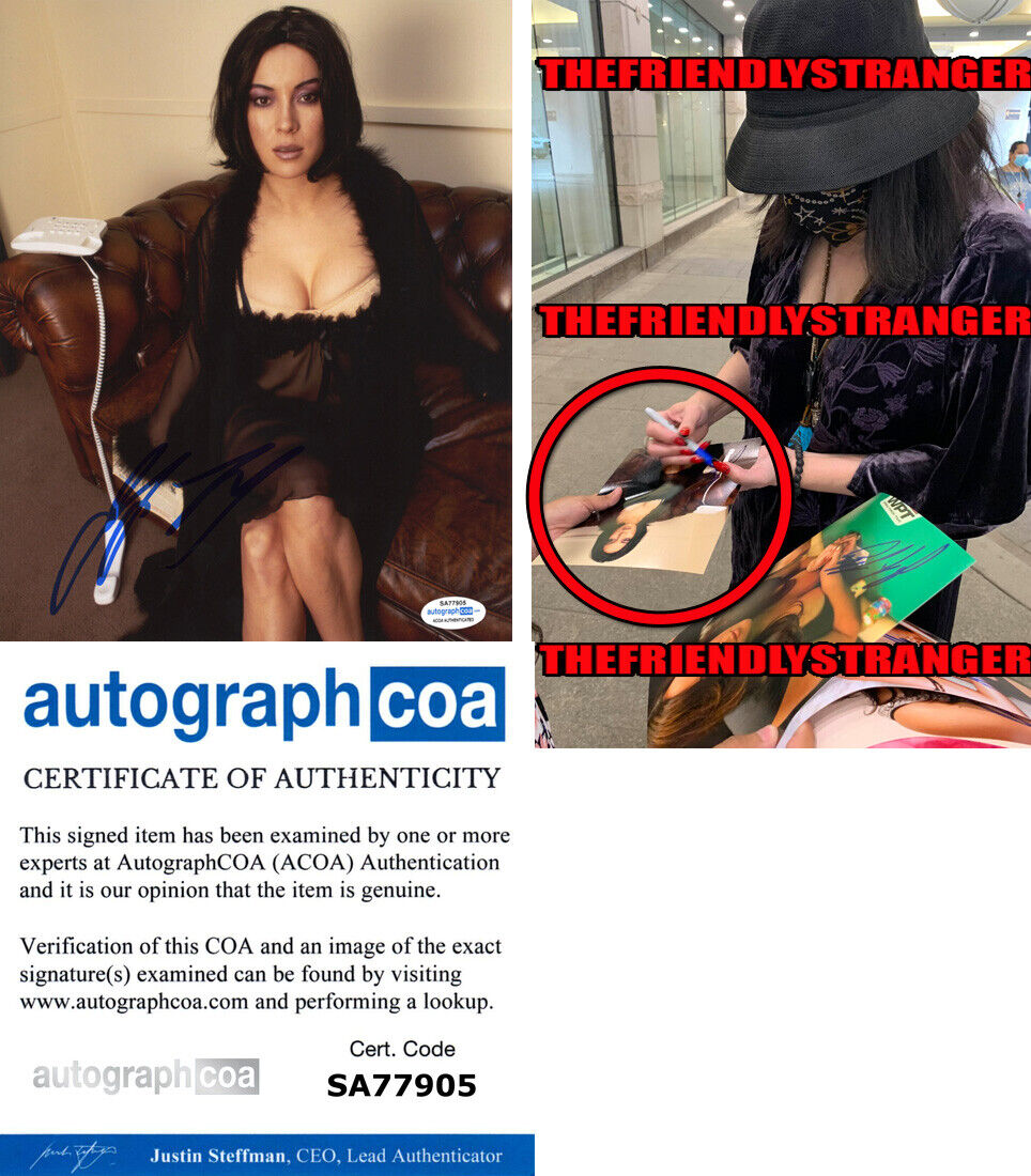 JENNIFER TILLY signed Autographed 8X10 Photo Poster painting g PROOF - Hot SEXY Bound ACOA COA