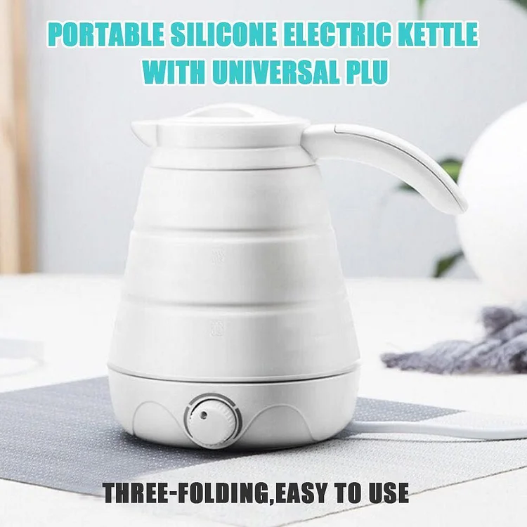 Portable Electric Kettle With Universal Plug | 168DEAL