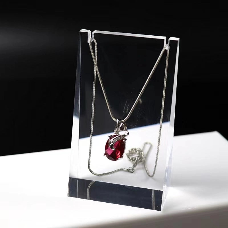 1 Piece 1 Set Arylic Minimalist Transparent Jewelry Rack