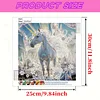 Cartoon Einhorn 5d DIY Diamant Kunst Malerei Kits Teilbohrer Edelstein Kunst 30x30cm