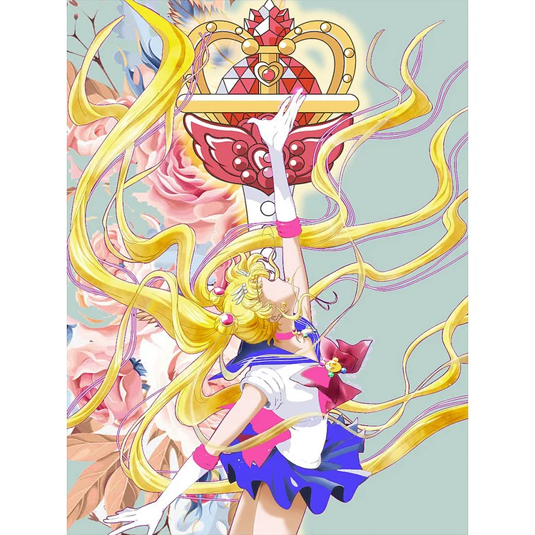 Sailor Moon 30*40CM (Canvas) Full Round Drill Diamond Painting gbfke