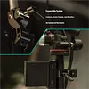 CNC Aluminum Magic Arm With Crab Clamp Holder Photography Expansion Bracket