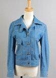 Doctor Who Fear Her Rose Denim Jacket Costume