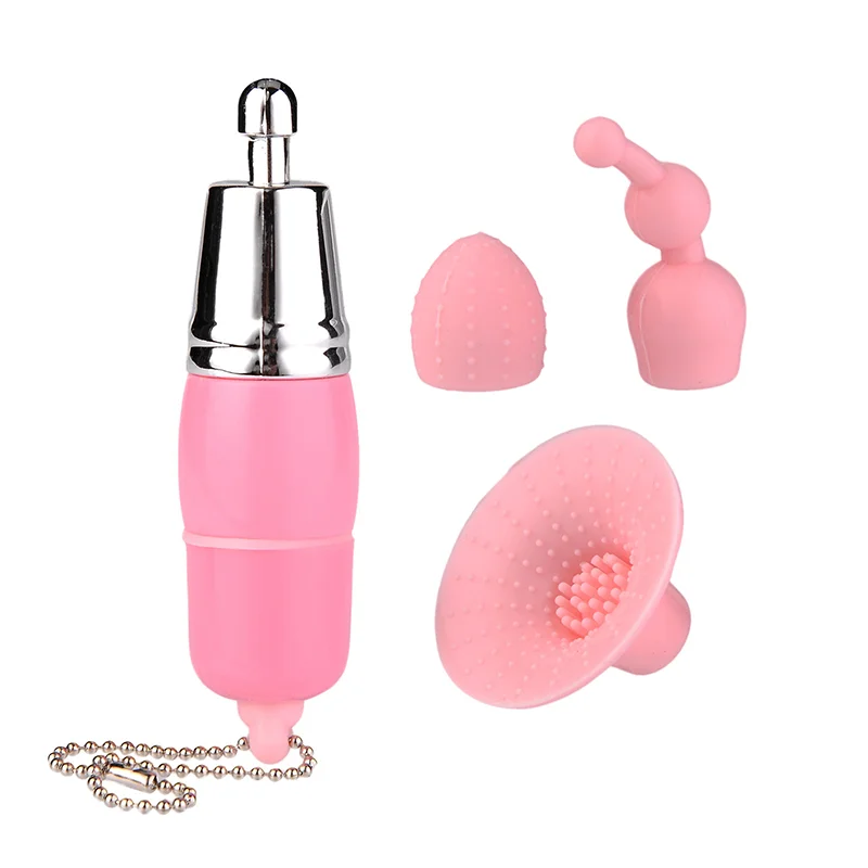 Mini 3 In 1 Vibrator Clitoris Stimulator Nipple Masturbation Toy Rosetoy Official