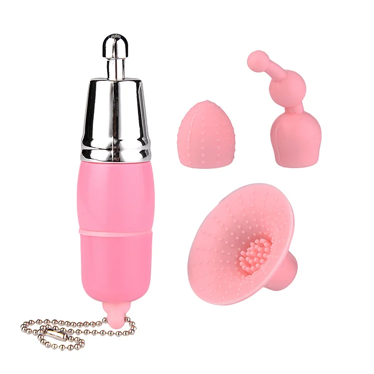 Mini 3 In 1 Vibrator Clitoris Stimulator Nipple Masturbation Toy