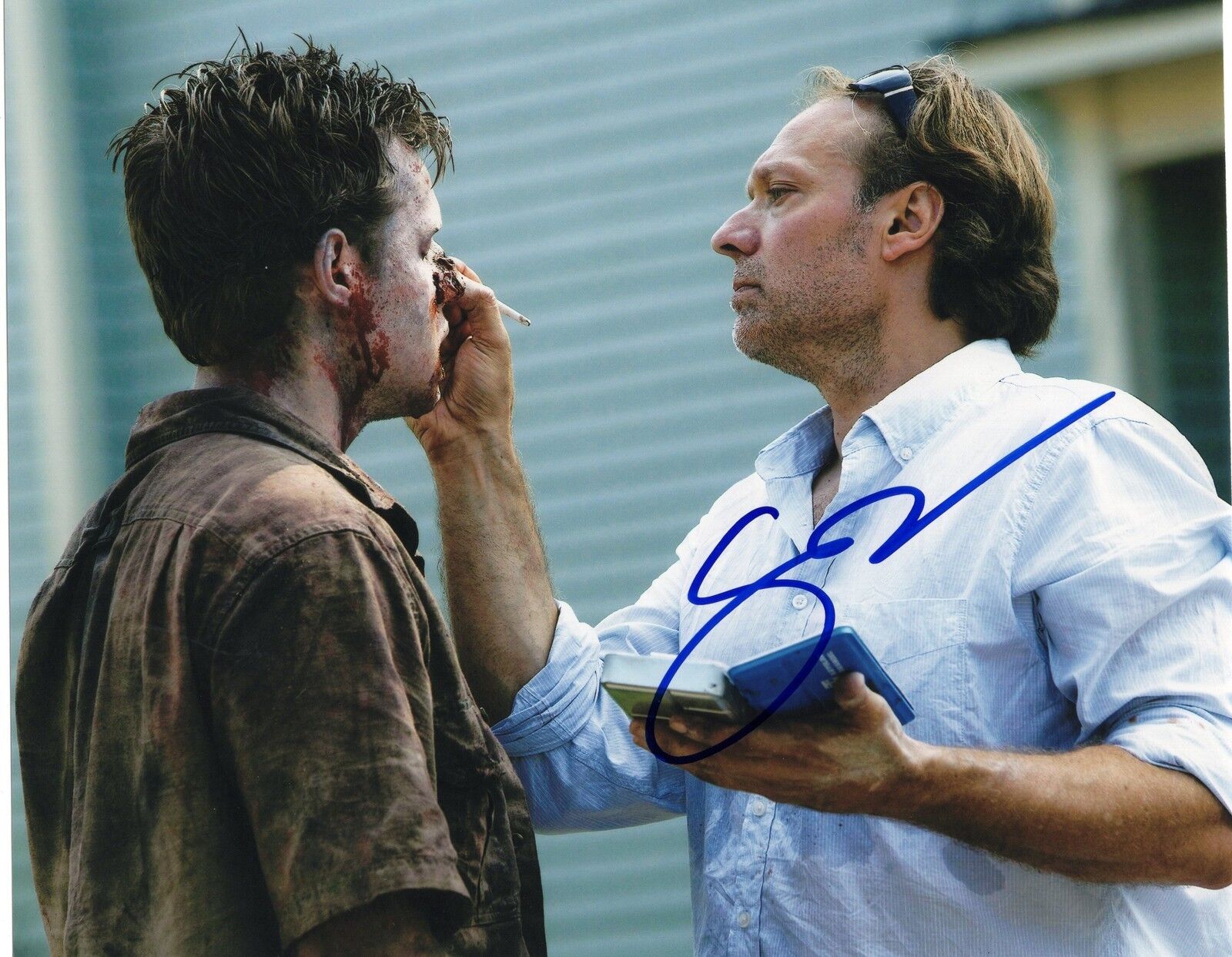 Gregory Nicotero The Walking Dead Signed 8x10 Photo Poster painting w/COA Director #7