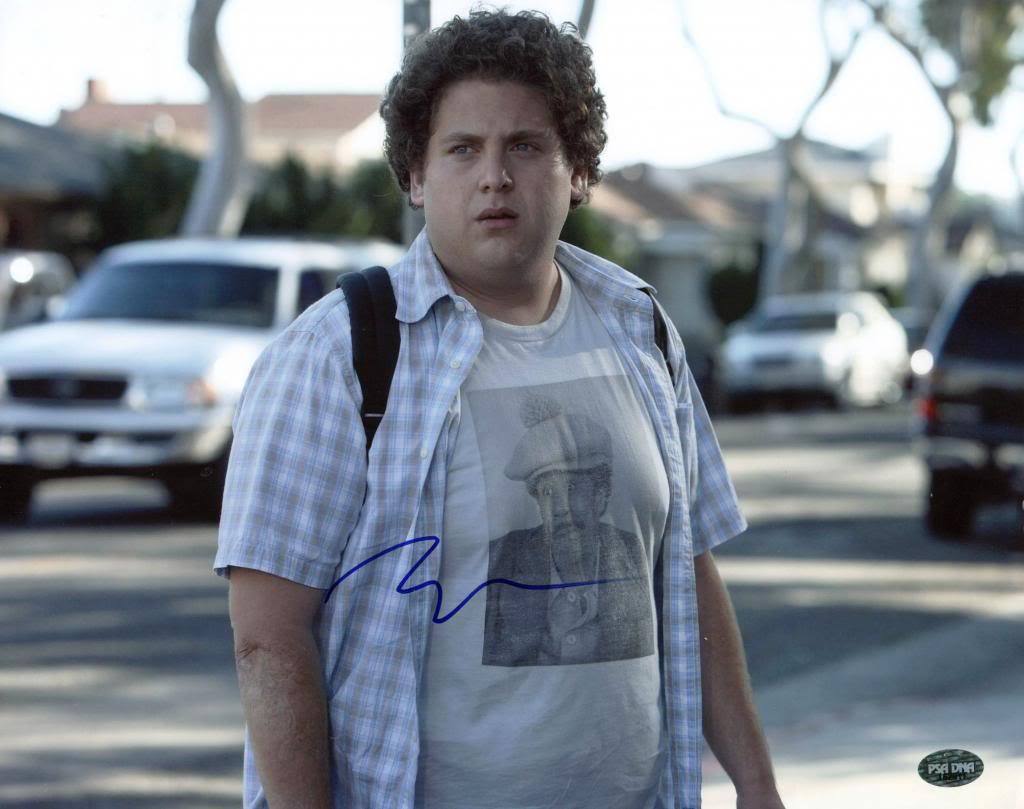 Jonah Hill Superbad Signed Authentic 11X14 Photo Poster painting Autographed PSA/DNA #J62811