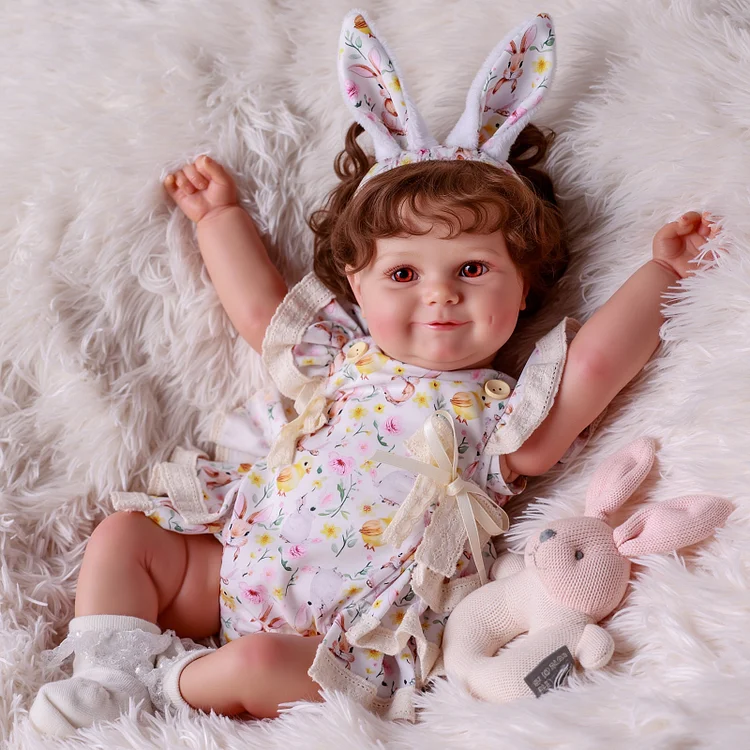 Babeside Smiling Reborn Baby Maddy 20'' Older Girl Best Gift for Kids