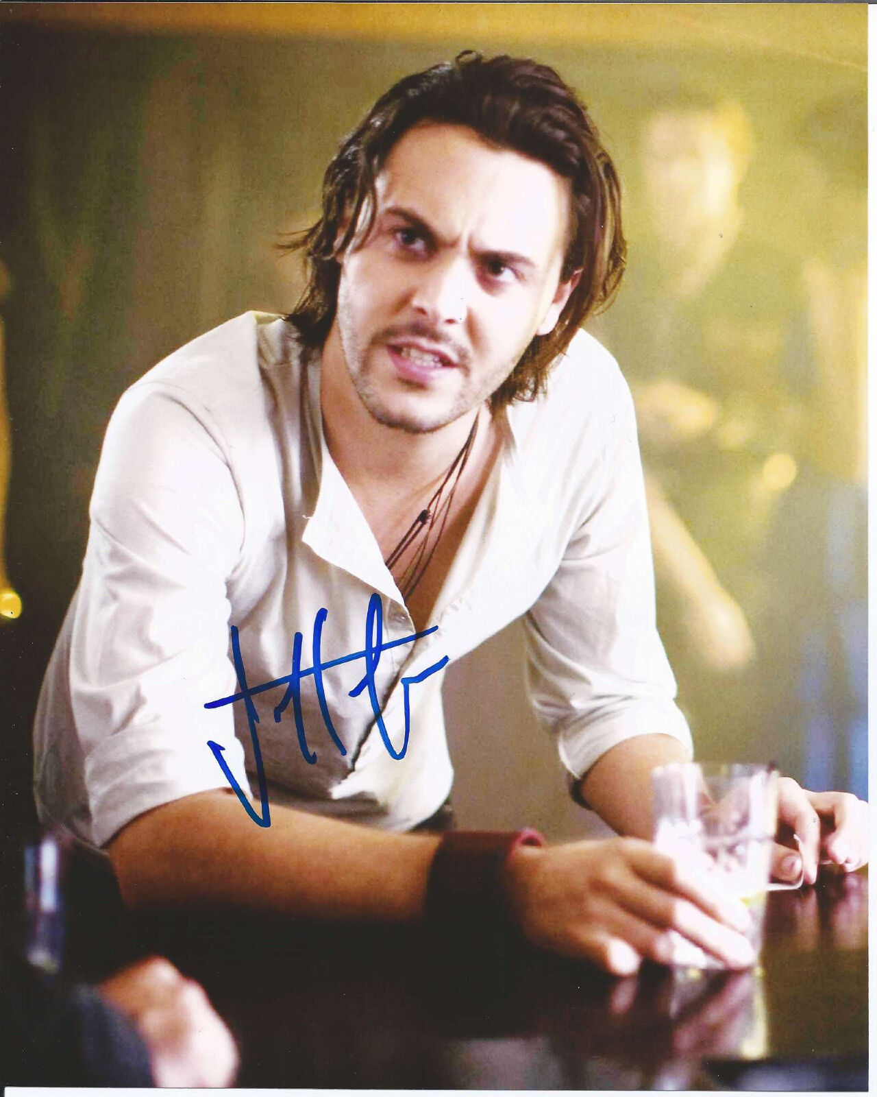 JACK HUSTON HAND SIGNED AUTHENTIC 'BOARDWALK EMPIRE' 8X10 Photo Poster painting B w/COA