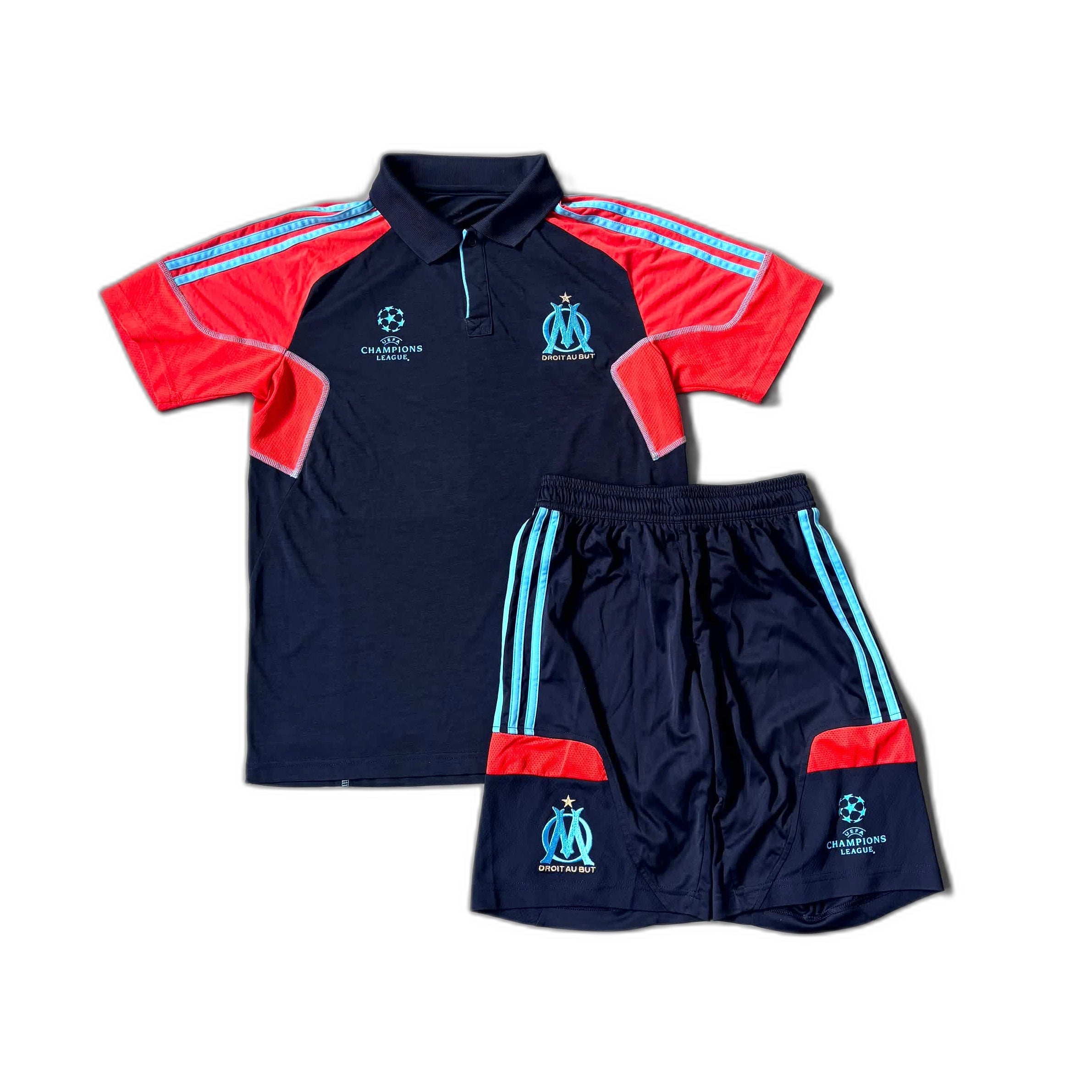 Olympique Marseille Vintage CL Trikot Set 2008/09