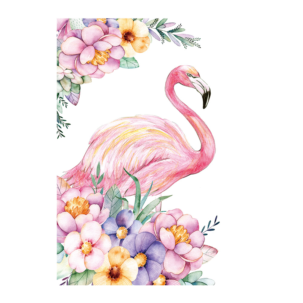 

Flamingo - 11CT Stamped Cross Stitch - 65*50CM, 501 Original