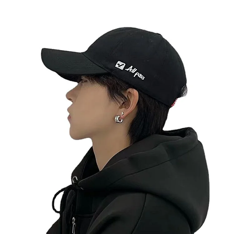 Soft Top Duck Tongue Cap Summer Korean Version of The Couple Plus Size Plus Deepen Baseball Cap Spring and Autumn Big Head