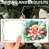 12Pcs Diamond Painting Warm Winter Greeting Card Set with Envelope