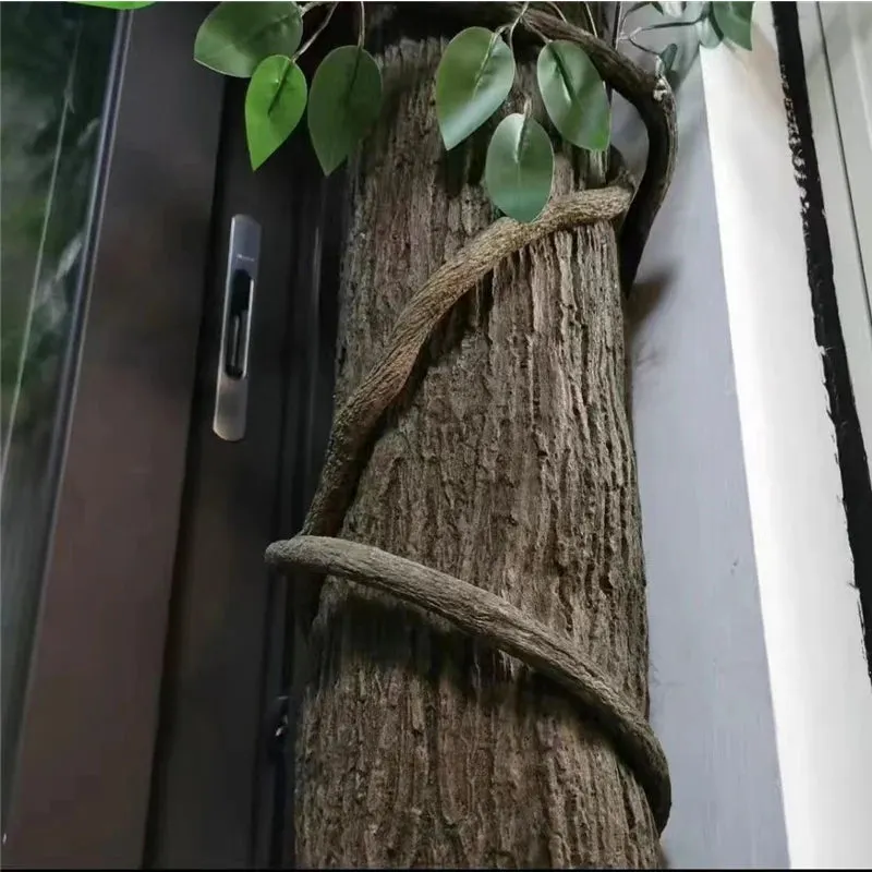 Athvotar Simulated Bark Self-Adhesive Pipe Decoration DIY Bark Sticker Sewer Pipe Lamp Post Garden Home Decoration Artificial Bark