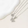 ✨2 Pack - Initial Letter Pendant Necklaces